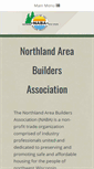 Mobile Screenshot of northlandareabuilders.com